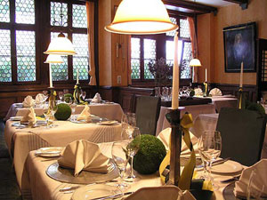 Romantische Gaststube in der Weinregion Franken